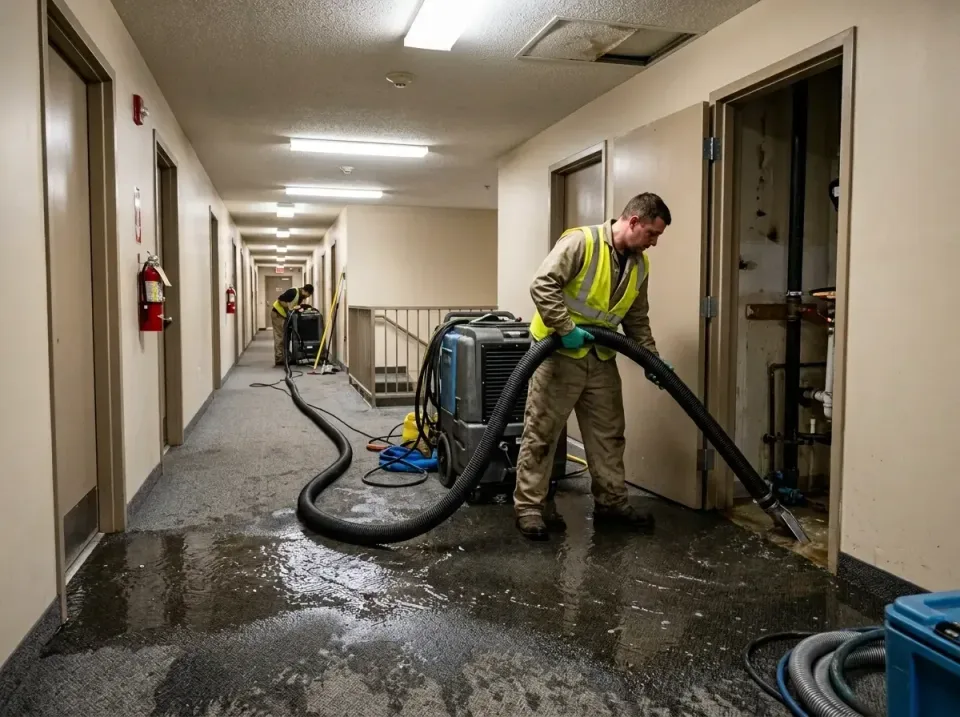 multi-unit-apartment-hallway-f-005 — frequently asked questions, Emergency Burst Pipe Water Extraction & Removal in Porter,…